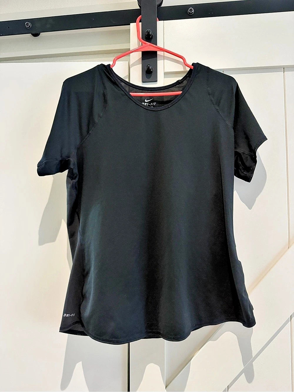 Nike Dri-FIT Athletic Short Sleeve Shirt Black XL